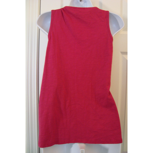 Lucky Brand Magenta Embroidered Tank Top Size XS - Picture 4 of 6